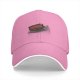 Black Baseball Cap With Coffin And Skeleton Graphic Print