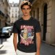 Olive graphic t-shirt with kitten nuggets print