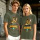 Freddy Fazbear's Pizza Place Graphic Olive T-Shirt
