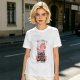 Olive t-shirt with cute unicorn and 'Don't judge me I was born to be awesome not perfect' text