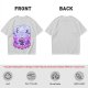 Olive T-shirt with Luffy Gear 5 Sun God Nika Anime Graphic Print