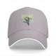 Black baseball cap with water-themed character graphic and Japanese text