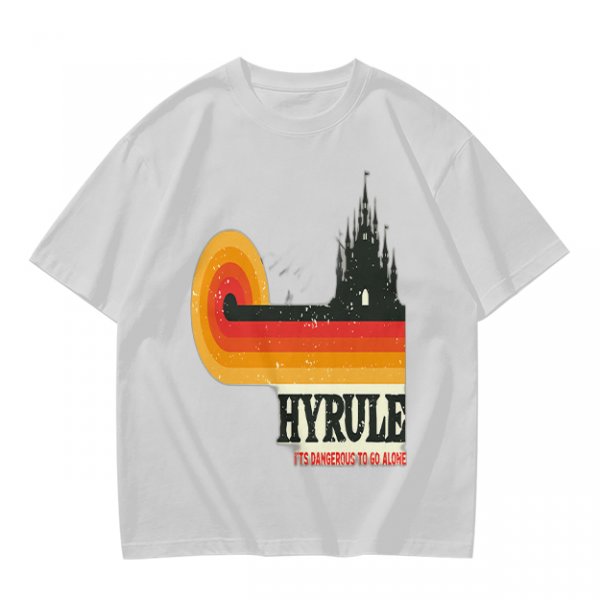 Hyrule Retro Castle Graphic T-Shirt For Fans