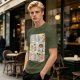 Art History Cat Themed Graphic T-Shirt Print Design