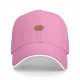 Black Baseball Cap with Halloween Pumpkin Jack-o'-lantern Graphic