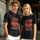 Horror Movies Pizza Couch Count Me In Graphic T-Shirt
