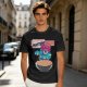 Olive T-Shirt With Cartoon Monster Cereal Bowl Graphic And Eternal Masters Text