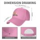 Black Baseball Cap With Colorful Ship And Mountain Graphic Print