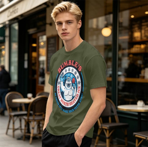 Bumble's Great North Shaved Ice Yeti Graphic T-Shirt