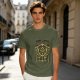 Timeless Ocarina Zelda Shield Graphic Olive T-Shirt