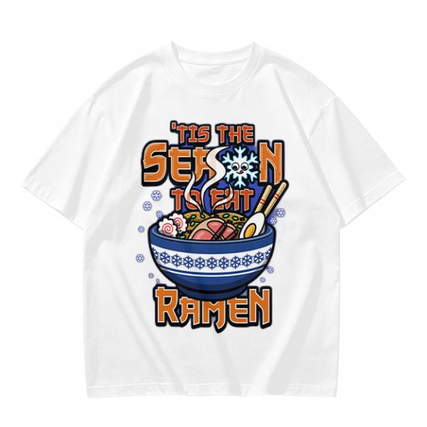 Tis The Season To Eat Ramen Graphic T-Shirt