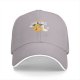 Black baseball cap with Sweet Dreams cheese moon and mouse graphic