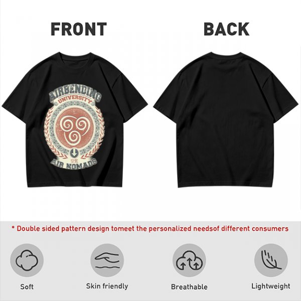 Airbending University Air Nomads Graphic T-Shirt