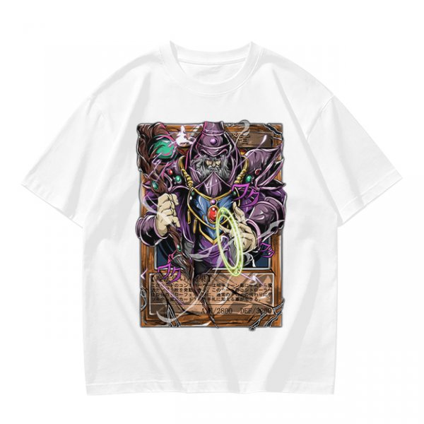 Olive T-Shirt Featuring Fantasy Wizard Card Artwork