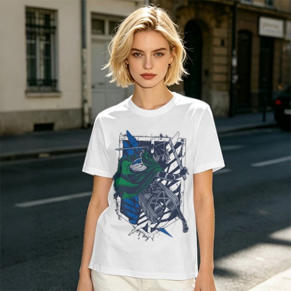 Attack on Titan Scout Regiment Soldier Graphic T-Shirt