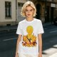 One Piece Sanji Fire Kick Graphic Olive T-Shirt