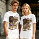 Dungeon Cats Enchanted Chronicles Fantasy Graphic T-Shirt