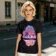Olive T-Shirt With Fantasy Silhouette Group Art Print