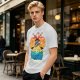 One Piece Thousand Sunny Ship Graphic Olive T-Shirt