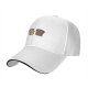 Black Baseball Cap With Cute Bread Slice Friends Graphic