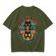 My Outie Loves To Party My Innie Loves Coffee Cat T-Shirt