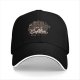 Black Baseball Cap With Coffee Lover Quote Design