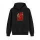 Black Hoodie With Dimitrescu Themed Graphic Print