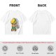 Olive T-shirt with Chibi Link from The Legend of Zelda Print
