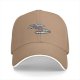 Black baseball cap with raccoon driving car and bad decisions print