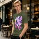Olive T-shirt with Twilight Sparkle reading a magical book