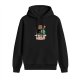 Hoodie with Cryptid Creatures in a Box Design