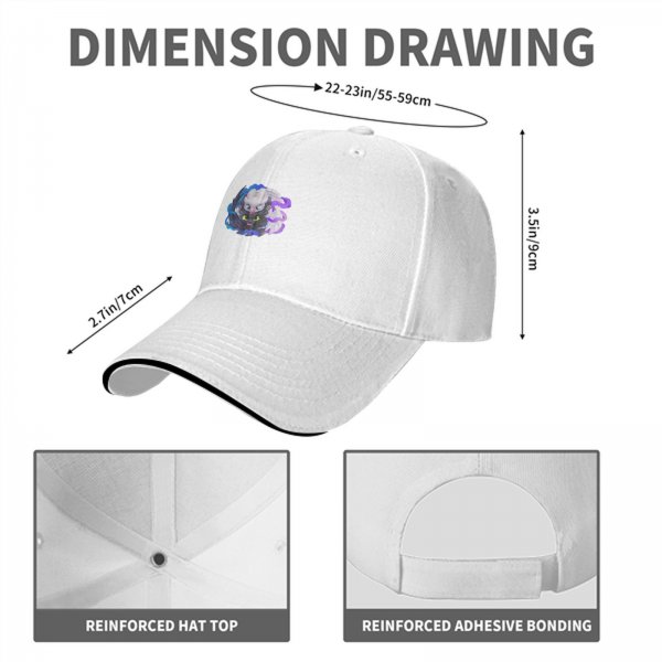 Black Baseball Cap With Toothless And Light Fury Dragon Art