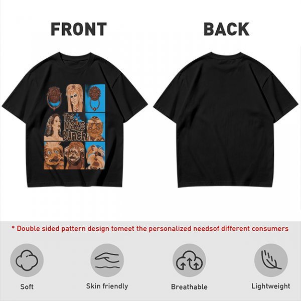 The Maze Bunch Labyrinth Character Graphic T-Shirt
