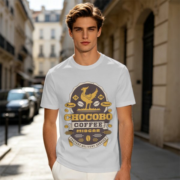 Chocobo Coffee Midgar Fastest Delivery Service T-Shirt
