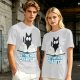 Olive T-Shirt with Black Cat Reading Book 'Just One More Chapter' Print