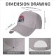 Black Baseball Cap With Playful Sushi Character Art Print
