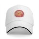 Black baseball cap with 'Support Your Local Lion' cat graphic