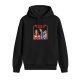 Distracted Boyfriend Meme Graphic Black Hoodie