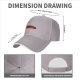 Black baseball cap with red 'Loathing...' loading bar graphic