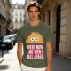 Olive T-Shirt With Sad Taco Graphic And 'Every Now And Then I Fall Apart' Text