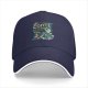 Black Baseball Cap With Mermaid Coffee Lover Graphic Design
