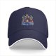 Black Baseball Cap with Villain Fantasy Character Graphic