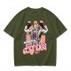Olive T-Shirt Featuring He-Man Master of the Eighties Graphic