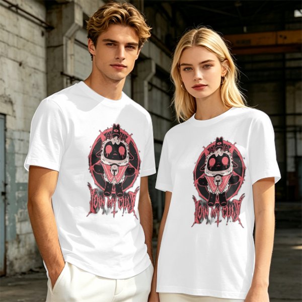 Olive T-Shirt With Cult Lamb Graphic Join My Cult Print