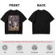 Olive T-Shirt Featuring Fantasy Wizard Card Artwork