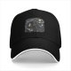 Black Baseball Cap With Starry Night Edward Scissorhands Art Print