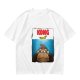 Olive T-Shirt With Cartoon Kong Banana Water Print