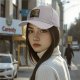 Black baseball cap with 'Too Young To Retire Too Old For TikTok' print