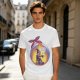 Olive Christmas Elf Ornament T-Shirt with 'This is Xmass' Print