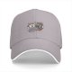 Black Baseball Cap With Retro Coffee Cup Cartoon Characters Print